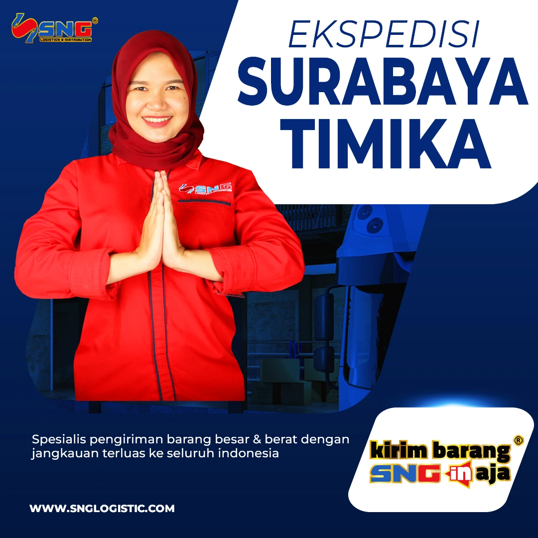 Ekspedisi Surabaya Timika